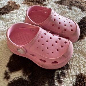 Toddler fake crocs